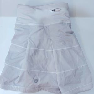 white lululemon skirt. Size 6